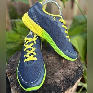 Vionic Women’s Python 335/VS025 Navy Yellow Running Shoes/Sneakers | Size 8